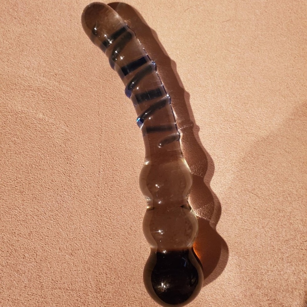 Glass Gem Pearl Massager